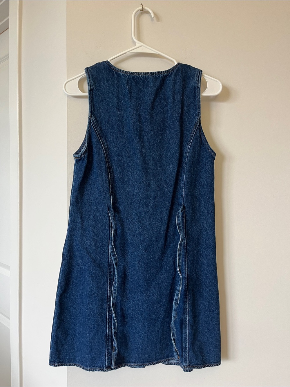 Reformation Jaime Denim Dress Size 8 - Picture 3 of 6